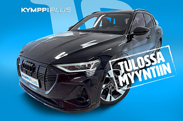 Audi e-tron S line 55 quattro ** Adapt.vakkari / Sähköpenkit / Peruutuskamera ** - Tyylikäs S-Line juuri huollettuna!