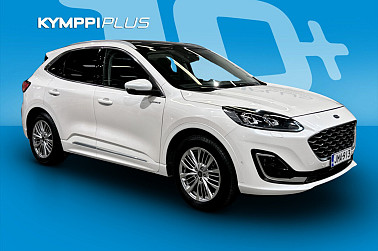 Ford Kuga 2,5 Ladattava hybridi (PHEV) 225hv CVT FWD Vignale 5-ovinen **Koukku / Panorama / P.kamera / Muistipenkki ** - Tämä auto ei ole pelkkä kulkuneuvo – se on arjen luksusta, vastuullisuutta ja laatua samassa paketissa.