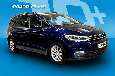 Volkswagen Touran Comfortline Launch Edition 1,6 TDI 81 kW (110 hv) * 7-Paikkainen / 1. Omisteinen Suomi-auto / Webasto / LED * - Tilava, taloudellinen ja tyylikäs VW Touran 1.6 TDI – täydellinen perheauto, jossa mukavuus ja käytännöllisyys kohtaavat!