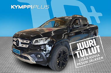 Mercedes-Benz X 250 d 4Matic 3,25/32 A 2H Power ** Keyless Go / 360 kamera / Vakkari / Koukku / LED-ajovalot / Navigointi / Nahat - Järeä työjuhta premium-mukavuudella!