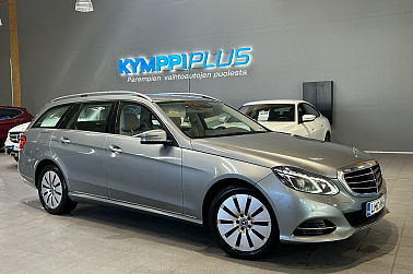 Mercedes-Benz E 220 CDI BE T A Premium Business ** Koukku / Webasto / Distronic+ / IHC+ / Suomi-auto ** - Upeasti varusteltu Suomi-mersu seuraavaan kotiin - ole nopea!