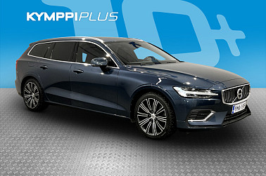 Volvo V60 T8 AWD Inscription aut ** Webasto / Koukku / Nahkasisusta ** - Navigointi / VOC / LED / ACC / Keyless / Lasikattoluukku