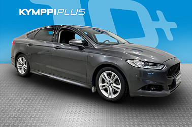 Ford Mondeo 2,0 TDCi 150hv PowerShift ST-line 5D ** Suomi-auto / Webasto / Navi / Sähköluukku / Carplay / LED / Lämpöratti ** - ** Merkkihuollettu / Vakkari / Lämpölasi **