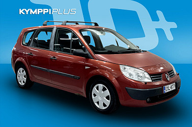 Renault Grand Scenic 1,6 16V * 1. Omisteinen Suomi-auto! / 7-paikkainen / Vetokoukku * - Edullinen 7 paikkainen Suomi-auto yhdeltä omistajalta.
