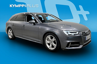 Audi A4 Avant Business Sport Comfort S line Edition 2,0 TDI 140 kW quattro S tronic ** Suomi-auto / 1 omisteinen / Webasto / Koukku - Upea ja hyvin varusteltu nelivetoinen Audi A4 Business Sport Comfort S line Edition!