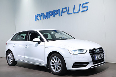 Audi A3 Sportback g-tron Business 1,4 TFSI CNG 81 kW S tronic ** Vakkari / Xenon / Peruutustutka ** - Juuri huollettu ja taloudellinen A3 g-tron pitkällä toimintamatkalla!