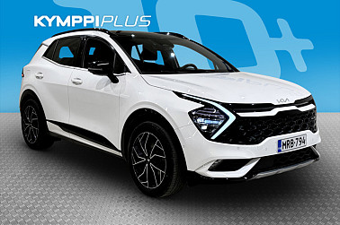 Kia Sportage 1,6 T-GDI AWD Plug-in Hybrid GT-Line AT 265hv ** Kessy / ACC / 360 kamera / Harman & Kardon / LED-ajovalot / Navigointi - Tyylikäs ja tehokas ladattava hybridi-SUV!