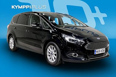 Ford S-Max 2,0 TDCi 150hv PowerShift A6 Titanium 5D** LED / Webasto / Kaistavahti / Park Assist / ACC** - Ford S-MAX 2017, Titanium – Suomi-auto, Tilava perheauto, niin arkeen kuin reissuille.