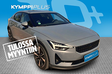 Polestar 2 Long Range Dual Motor, 300kW, 78kWh ** ACC / Kaistavahti / Blis / LED / P.kamera  360 ° / P. tukat / Lasikatto ** - RAHOITUSKORKO tähän autoon vain 3,89% - AppleCarPlay / Harman Kardon / Sähkötoiminen takaluukku