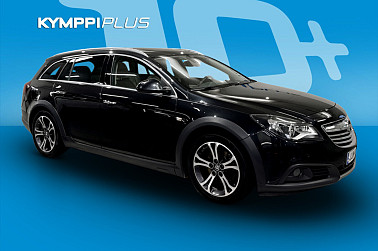 Opel Insignia Country Tourer 1,6 Turbo 125kW AT6 * Sport-penkit / Vetokoukku / Nahkaverhoilu * - Tyylikäs ja käytännöllinen Insignia Country Tourer! 1.6 Turbo, automaatti, vetokoukku, hyvä varustelu ja reilusti tilaa pitkillekin matkoille!