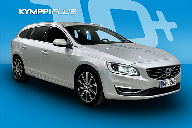 Volvo V60 D5 AWD Twin Engine Bus Classic Summum aut** Kessy / ACC / Xenon / Navi / Webasto - Tehokas ja tyylikäs ladattava hybridi!