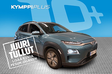Hyundai KONA electric 64 kWh 204 hv Premium MY20 - Nahkaverhoilu / Lämpöpumppu / Krell Premium Audio / Täydellinen huoltohistoria / Navigointi / Kahdet renkaat vantein / CarPlay&Android / LED-ajovalot / ACC