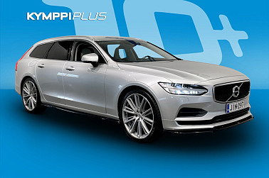 Volvo V90 D4 Momentum aut **Juuri huollettu! / P.Tutka / ACC / Keyless / Navi / VOC / Koukku / LED** - Tyylikäs ja kattavasti varusteltu V90 D4, Webastolla ja kaksilla renkailla!