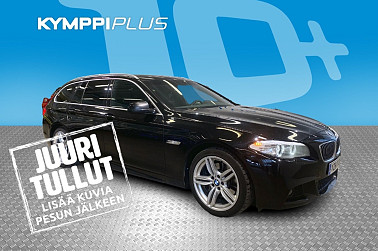 BMW 530 TwinPower Turbo A xDrive F11 Touring M-Sport ** Urheiluistuimet / Vakionopeudensäädin / Tutkat ** - RAHOITUSKORKO tähän autoon vain 1,99% - Kahdet renkaat vantein / Kesävanteet 19