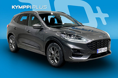 Ford Kuga 2,5 Hybrid (HEV) 190hv CVT AWD ST-Line X 5-ovinen ** Suomi-auto / 1.Om / Acc / Kessy / Navi / P.kamera / Koukku / B&O ** - Tyylikäs ja turvallinen Ford Kuga Hybrid – urheilullinen, taloudellinen ja hyvin varusteltu!