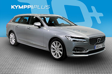 Volvo V90 T8 AWD Inscription aut ** Led / Webasto / Urheilulliset istuimet / Nahkaverhoilu ** - RAHOITUSKORKO tähän autoon vain 2,49% - Voc / High performance sound