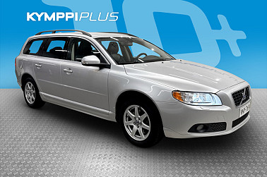 Volvo V70 2,5T Summum aut / Nahat / Koukku / Muistipenkki / Suomi-auto - Moottorinlämmitin / Bi-Xenon valot / Tutka taakse / Sähkötoiminen takaluukku