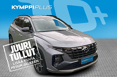 Hyundai Tucson 1.6 T-GDi 265 hv Plug-in 4WD 6AT N Line ** Ilmastoidut penkit / Lasikatto / 360 kamera ** - Juuri huollettu ja upeilla varusteilla oleva Hyundai! Aviloo Flash akkutesti 97.3%