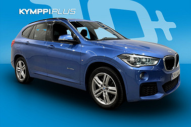 BMW X1 F48 xDrive20d A Business M Sport ** HiFi / Vakkari / Navi / Tutkat ** - M-sportilla ja Estoril Blue yhdistelmällä tarjolla tämä upea BMW!
