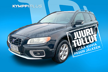 Volvo XC70 D5 AWD Momentum aut * Nahat / Webasto / Koukku * - Tehokas ja tyylikäs Volvo XC70 D5 AWD – nahkaa, nelivetoa ja lisälämmitin luksusta!