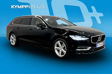 Volvo V90 T8 AWD Momentum aut ** Adap.vakkari / HUD / LED / Navi / VOC / Panorama / Nahat / Sähköluukku - Tehokas ja ylellinen Volvo hybridi – täydellinen yhdistelmä voimaa ja mukavuutta! Juuri huollettu!