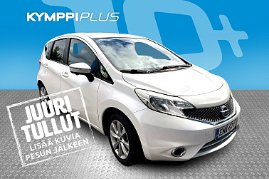 Nissan Note DIG-S 98 Acenta CVT Family Pack Tech Pack ** 360° Kamera / Kaistavahti / Vakkari / Moottorinlämmitin ja sisäpistoke - Suomi-auto / Kuolleen kulman tunnistus / Autom. ilmastointi