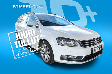 Volkswagen Passat Variant Luxline 1,6 TDI 77 kW (105 hv) BlueMotion Technology * Keyless / Koukku / Webasto / Navi * - Huippuvarusteltu Volkswagen Passat Variant 2014 – Xenon, navigointi, penkinlämmittimet & vetokoukku!