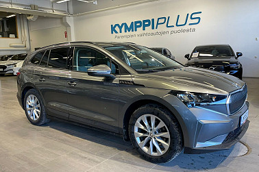 Skoda Enyaq 60 iV ** 1 omistaja / Aviloo 95,8% SoH / Suomi-auto / 2 x renkaat vantein ** - Adapt. Cruise / Lasikatto / Keyless / Navigointi / Peruutuskamera