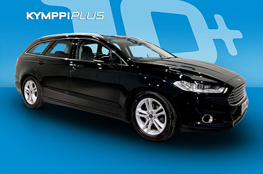 Ford Mondeo 1,5 EcoBoost 160hv A6 Titanium Business Wagon ** Led / Navi / Kamera / Tutkat / 2 x renkaat vanteilla ** - Sporttinen ja varusteltu Ford Mondeo – navigaattori, LED-valot ja peruutuskamera!
