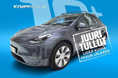 Tesla Model Y Long Range ** ALV / 1 omistaja / Kahdet renkaat vantein / Navi / Lasikatto / ACC / LED ** - Tesla Model Y LR 2022 – pitkä takuu, huippuvarusteet, kahdet renkaat ja lasikatto!
