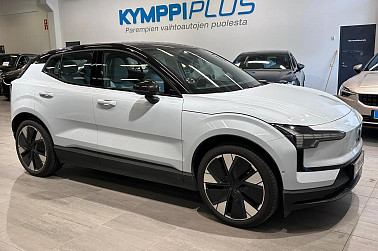 Volvo EX30 Single Extended Range Ultra ** BLIS / ACC / Harman Kardon / Navi / LED / Lämpöpumppu / CarPlay ** - Volvo EX30 Ultra – sähköauto pitkällä 475 km toimintasäteellä ja huippuluokan varusteilla.