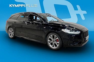 Ford Mondeo 2,0 187hv Hybrid automaatti EDITION ST-LINE Wagon **Vetokoukku / Kamera / Moottorinlämmitin ja sisäpistoke / ACC / LED** - Kattavasti varusteltu, näyttävä Suomi-auto tullut myyntiin!