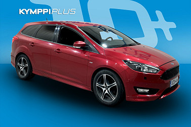 Ford Focus 1,0 EcoBoost 125 hv Start/Stop A6 ST-Line Wagon ** Webasto / Suomi-auto / 2 omistajaa / Lämpölasi - Sporttinen tyyli, fiksu teho – Ford Focus ST-Line tekee arjesta ajamisen juhlaa!
