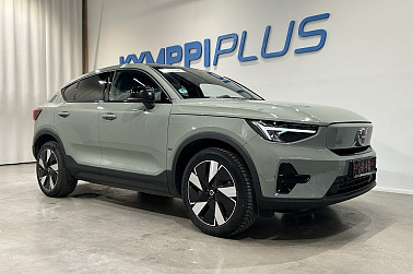 Volvo C40 Recharge Single Plus Extended Range** Ratinlämmitin / Lämpöpumppu / Kamera / Adapt.vak - Pitkällä rangella ja vähän ajettu sähkö Volvo!