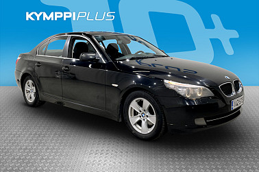 BMW 520 E60 LCI Sedan ** Hienokuntoinen / Suomi-auto / Hyvällä huoltohistorialla ** - ** Lohkolämmitin sisäpistokkeella / Vakkari / Vetokoukku / Ilmastointi **