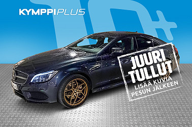 Mercedes-Benz CLS 350 d 4Matic AMG ** Webasto / Harman & Kardon / Distronic + / Muistipenkit ** - ** Ilmastoidut istuimet / Peruutuskamera / Panorama / Ambient Light **