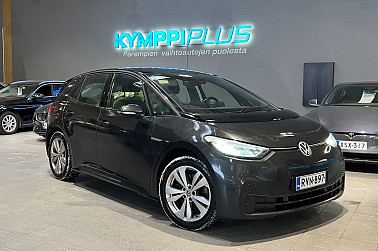 Volkswagen ID.3 Pro Performance Life 150 kW, akku 58 kWh ** ACC / LED / Navi / Lämpöpumppu ** - 2x renkaat ja vanteet / Soh 92,6 %