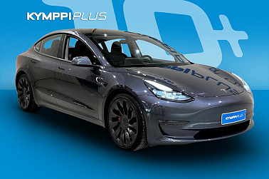 Tesla Model 3 Performance ** ACC / Lasikatto / Lämpöpumppu / Kamera ** - Nauti huippusuorituskyvystä ja älykkäästä ajomukavuudesta – tämä Tesla odottaa sinua!