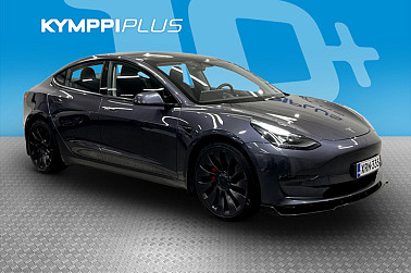 Tesla Model 3 Performance AWD * Refresh / Matrix-Led / ILP / ACC / Lämpöratti / Sentry * - Track mode / Lasikatto / Premium audio / 2xRenkaat / 270 Kamera / Akuston esilämmitys