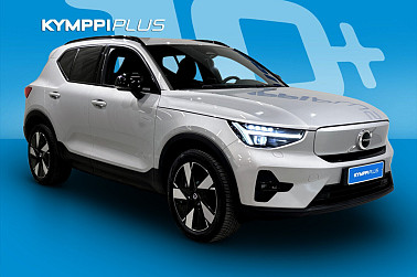Volvo XC40 Recharge Twin Plus ** Pixel-LED / ACC / Kamera / Taittuva vetokoukku / Lämpöpumppu ** - Aja sähköllä, nauti mukavuudesta — XC40 Recharge tekee arjesta luksusta.