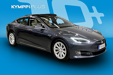 Tesla Model S 90 D**Nahat / Navi / Autopilot / 2 x renkaat kevytmetallivantein / Sähkösäätöiset etuistuimet, kuljettajan muistilla** - Tesla Model S 90D 2016 – Suorituskykyinen ja pitkän toimintamatkan sähköauto