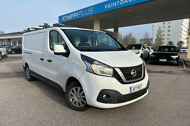 Nissan NV300 Van 1,6 dCi 125 6 M/T L2H1 1.2t FWD * Sis.ALV / Vetokoukku / Kamera * - Nissan NV300 1.6 dCi 125 hv, 6-vaihteinen manuaali, 1.2 t kantavuus ja tilava tavaratila – luotettava ja tehokas kuljetuskumppani!