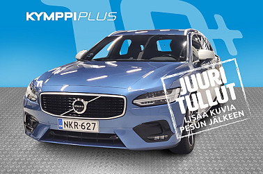 Volvo V90 D4 AWD R-Design aut ** / Bowers & Wilkins / 360 kamera / Webasto / Koukku / HUD / ** - Tyylikäs ja tilava premium-farmari, jossa yhdistyvät Volvon turvallisuus, neliveto ja urheilullinen R-Design
