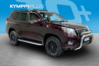 Toyota Land Cruiser 3,0 D-4D Executive aut. - Nahkaverhoilu / Sähköiset istuimet / Webasto / Koukku / Peruutuskamera / Xenon / Todella tyylikäs!