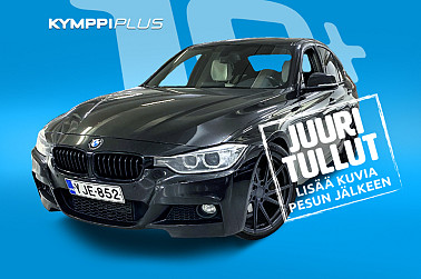 BMW 330 F30 Sedan 330d TwinPower Turbo A xDrive M-Sport ** Kattoluukku / Muistinahat / Prof.Navi / HiFi / 360-kamera - Tehokas ja tyylikäs neliveto sedan kattavalla varustelulla!