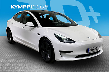 Tesla Model 3 Standard Range Plus ** 1-omistaja / Lasikatto / ACC / P.kamera / Lämpöpumppu / 2x renkaat / Uudet kitkat ** - Suomi-auto / Kaistavahti / Sähkötoiminen takaluukku
