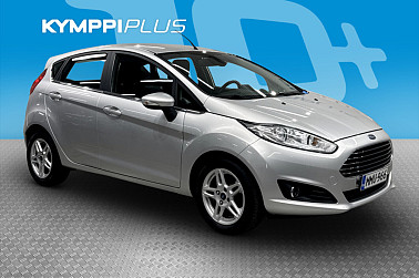 Ford Fiesta 1,0 EcoBoost 100hv PowerShift A6 Edition 5-ov * Suomi-auto / 2 renkaat aluvanteilla / Lohkolämmitin * - Rahoituskorko 3,39% - 2 omistajaa / Lämpölasi / Jakopää vaihdettu