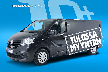 Renault Trafic dCi 145 TwinTurbo L2H1 6,0 m3 Navi Edition * ALV / Eber / Koukku / Vanerointi / Navi * - Hyvin varusteltu ja huollettu Trafic – polttoainelämmitin, navigointi ja vetokoukku valmiina ajoon!