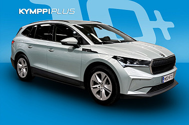 Skoda Enyaq 60 iV **Lämpöpumppu / LED / Nahat / P.kamera ** - Tehokas ja hyvin varusteltu Enyaq – erinomainen akku, mukava ja huoleton arki.