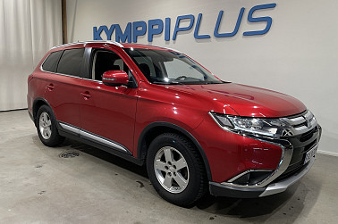 Mitsubishi Outlander 2,2 DI-D Intense AT 4WD 5P Business** Koukku / Adapt.vak / Peruutuskamera / Moottorilämmitin - Hienokuntoinen Suomi-auto!